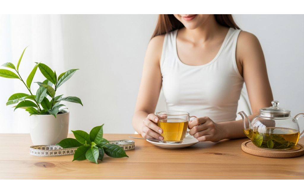 ওজন কমাতে গ্রীন টি