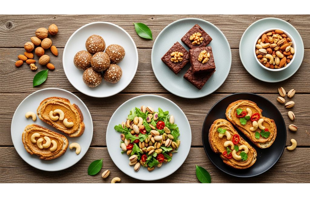 বাদামের রেসিপি